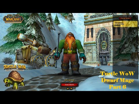 Turtle WoW Dwarf Mage Longplay - Part 6 | Classic+ World of Warcraft Relaxing Gameplay & Leveling