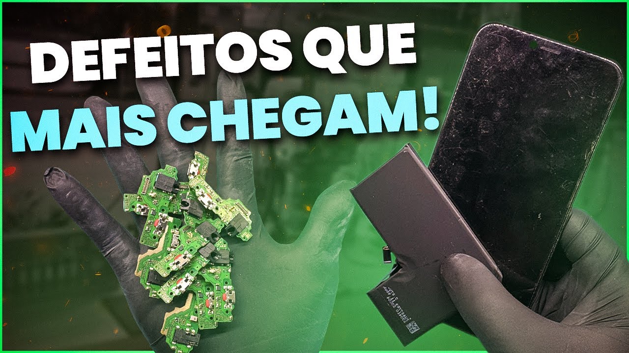 Defeitos Que Mais Chegam no Conserto de Celular em 2024 e 2025! (Os Principais)