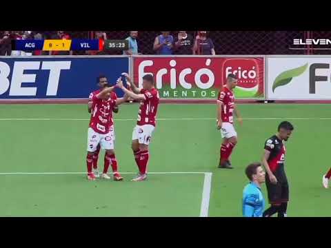 Gols e lances de Atlético-GO x Vila Nova-GO
