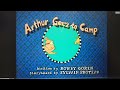 Arthur Goes To Camp Title Card