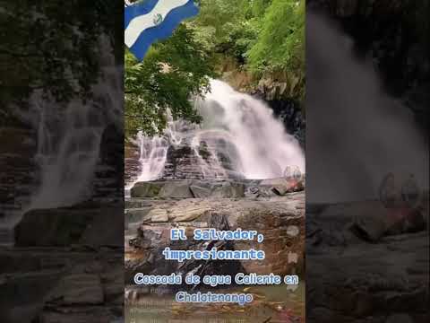 Está hermosa Cascada está en Agua Caliente Chalatenango El Salvador 🇸🇻 👌👌👌👌👌