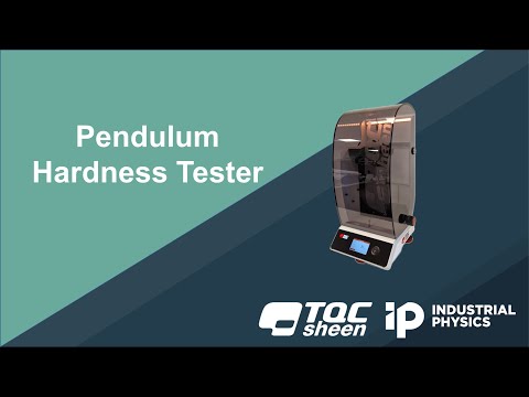Exploring TQC Sheen SP0500 Pendulum Hardness Tester