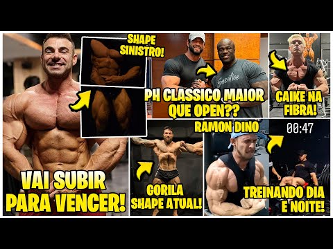 BRANDAO SHAPE PRONTO PARA VENCER! PH CLASSICO GIGANTE! RAMON  NO FOCO! CAIKE FIBRANDO! SHAPE GORILA