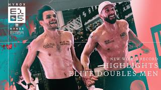 ELITE DOUBLES MEN - RACE HIGHLIGHTS | HYROX LONDON EMEA CHAMPIONSHIPS