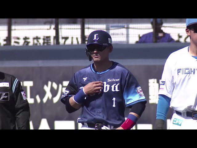 [Granja] ¡Este es un éxito de un veterano! ¡¡¡ Takumi Kuriyama de Los Lions conecta un golpe poderoso en el momento oportuno!!! 15 de abril de 2025 Hokkaido Nippon-Ham Fighters vs Saitama Seibu Lions