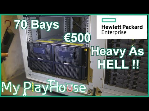 The €500 70 bay HPE Storage's Box is now Mounted - 769