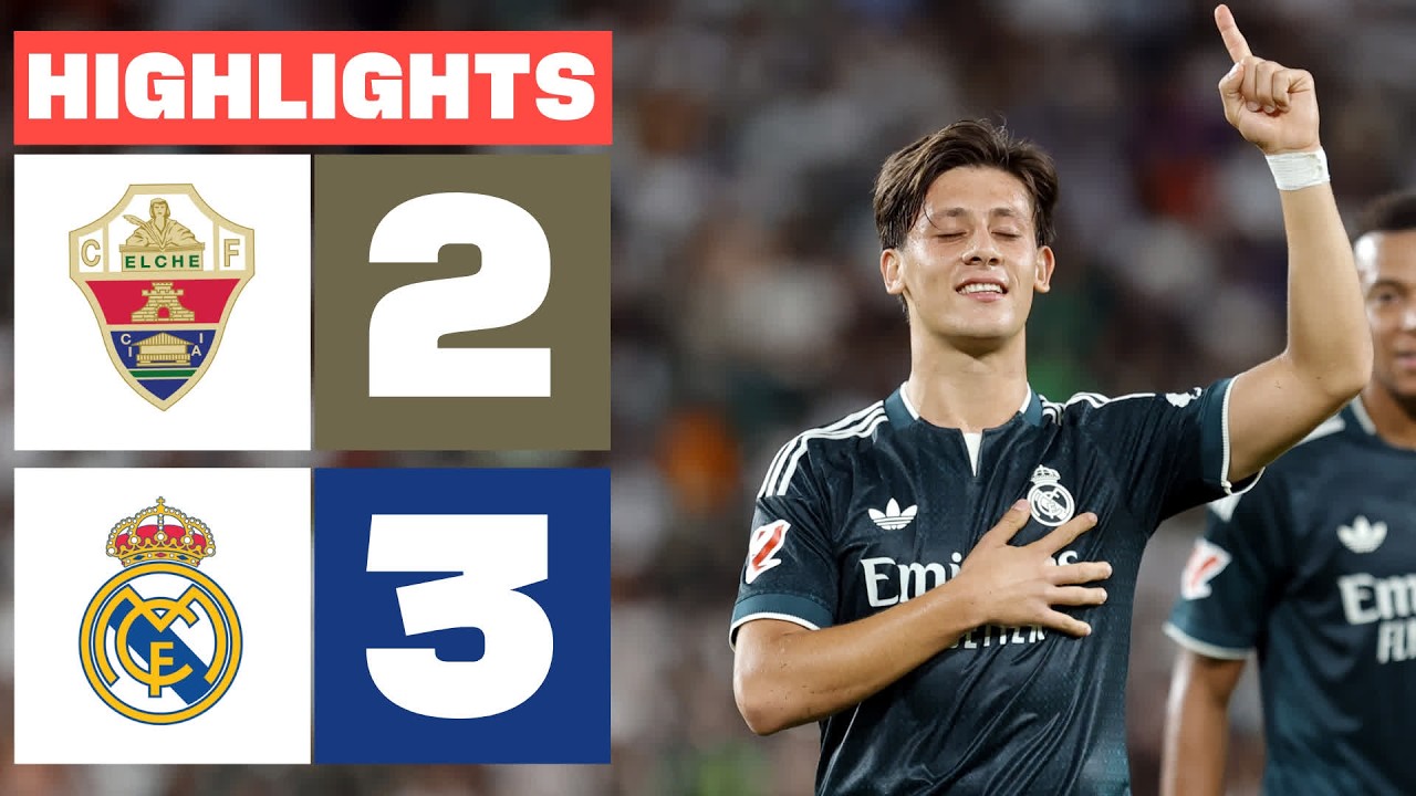 إلتشي ضد ريال مدريد — ملخص وأهداف