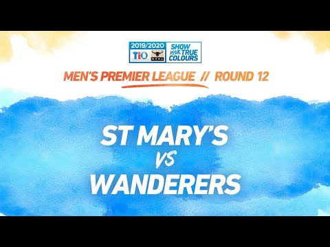 St Mary's vs Wanderers: Round 12 - Men's Premier League: 2019-20 TIO NTFL