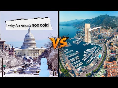 Why America Is Much Colder Than Europe