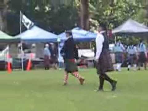Daylesford Highland Gathering 2013 Drum Major Competition