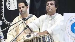 Pandit Swapan Chaudhary playing Dhere Dhere