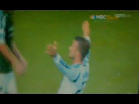 David Beckham, robbie keane, landon donovan goals against portland timbers