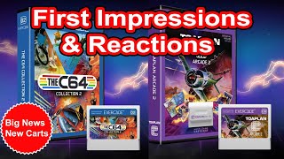 Evercade Toaplan Arcade 2 & THEC64 Collection 2 | First Impressions & Reactions
