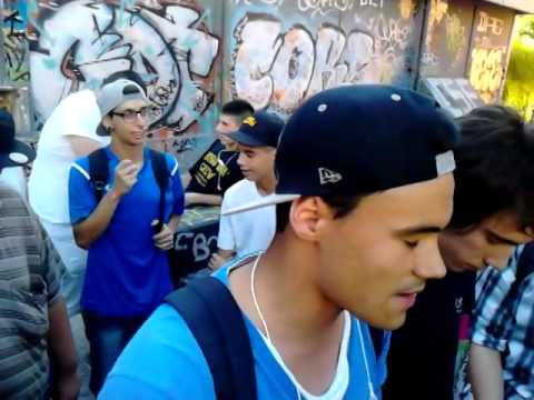 REFLEJO MC VS ECKO BRIAN FREE 1ra THE GUETTO FREE