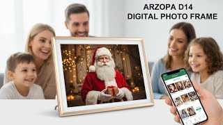 ARZOPA D14 METAL DIGITAL PHOTO FRAME
