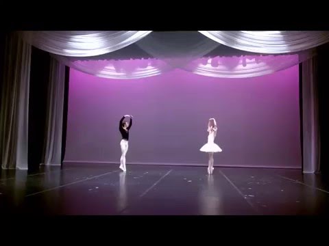 Hannah O'Neill, Jeremy- Loup Quer - Grand Pas Classique, rehearsal, Dubai Ballet Grand Gala 2015