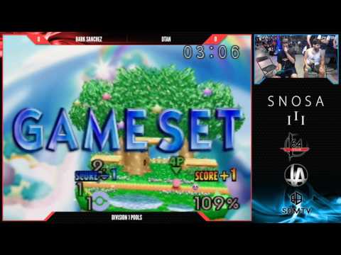 Snosa III - BarkSanchez vs DTan - D1 Pools