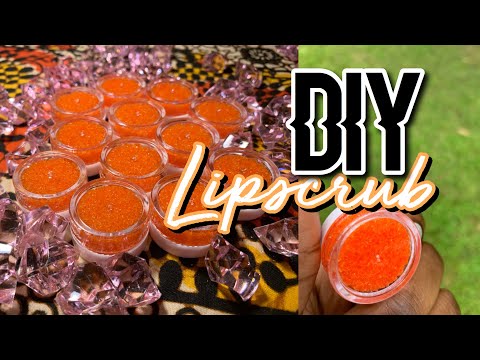 DIY orange lipscrub Ep:14