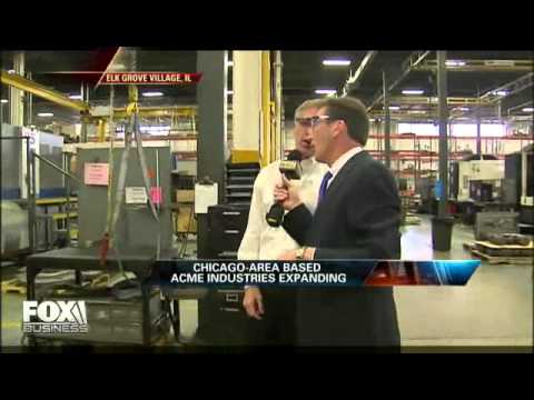 Fox Business Video-Acme Industries COO  We're Growing, Need Workers
