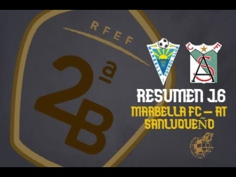 RESUMEN MARBELLA FC 1 - 1 AT SANLUQUEÑO J.6 SEGUNDA B