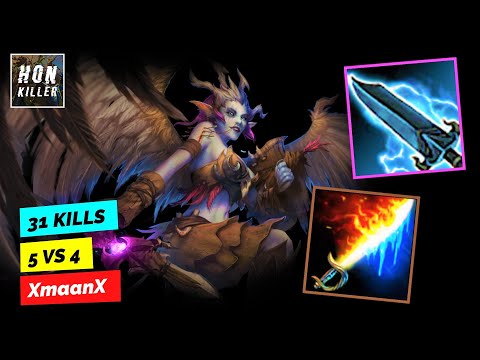 HoN Valkyrie NULLFIRE BLADE with DAWNBRINGER