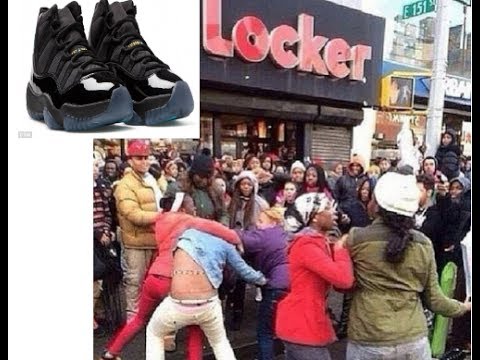 Shots fired and chaos breaks out over the new Jordan Gamma Blue 11