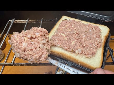 イギリス海軍サンドイッチをリスペクトしたハラペーニョチーズサンドを焼いてハイボールをキメるだけの動画