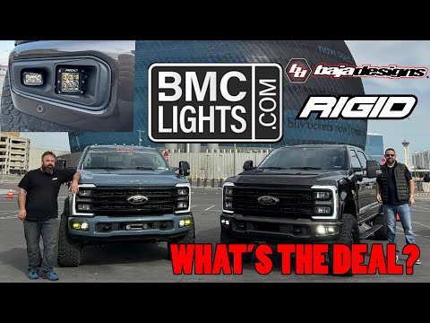 Installing OEM Style Fog Lights from BMC Lights with Rigid and Baja Designs Off Road Lighting Option