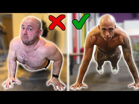 We tried the 3 HARDEST Press Up Challenges.