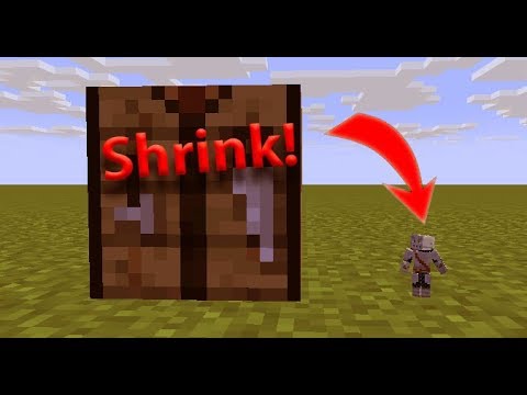 Cmgs Adventures - I'm So Tiny! -- Minecraft Shrink Mods (Chisel Me Mod and Chisel and Bit Mods)