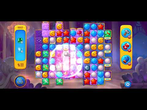 Fishdom level 9812 no boosters フィッシュダム ノーマル