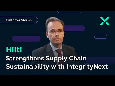 Strengthens Supply Chain Sustainability with IntegrityNext