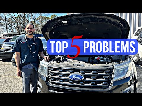 Top 5 Problems with the FORD EXPLORER | 5th Generation 2011 - 2019