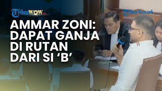 Blak-blakan Pakai Ganja di Rutan, Ammar Zoni: Memang Dijualbelikan, Dapat dari si 'B'