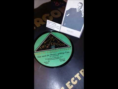 Engelbert Milde, Aufnahme 1929: Das sind die Nerven, gnädige Frau