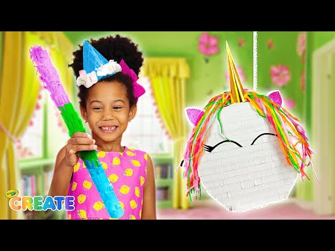 DIY Unicorn Birthday Party Ideas | Crafts, Piñata & More!