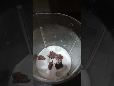 Chocolate milkshake #chocolate#sugar#milk#ice#choco powder