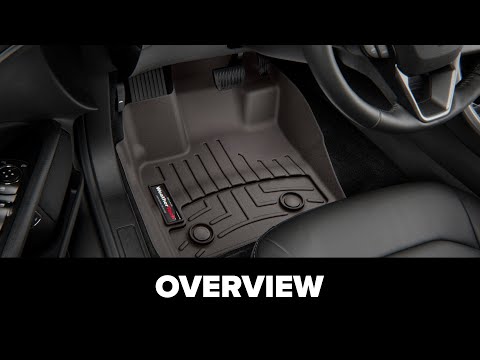 WeatherTech FloorLiner for 2021-2022 Hyundai Santa Fe Hybrid/Plug-in Hybrid Black 1st Row 