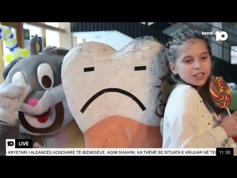 LIVE në KANAL 10 - Kënga “Dhëmbë të shëndoshë, fëmijë të lumtur”