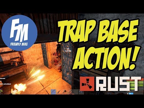 TRAP BASE ACTION! | Rust Solo Survival S17E02