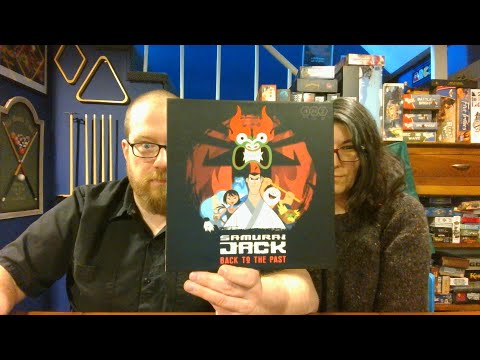 The Board Game Kaptain's review and tutorial for Samurai Jack: Back to the Past