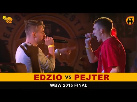 Edzio 🆚 Pejter 🎤 WBW 2015 Finał (freestyle rap battle) Finał