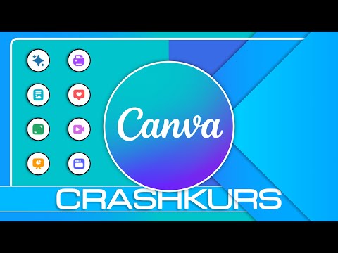Crash course for beginners | Canva tutorial in German