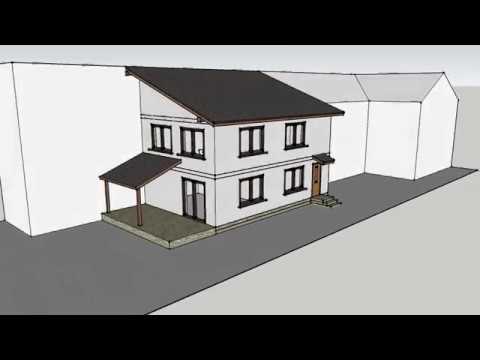 Projekt koncepcyjny domu 100m2 Waksmund