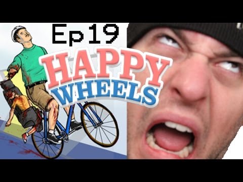 Happy Wheels w/ FLuffee - Episode 19 - Stop F-ing me in the A!