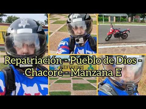 REPATRIACIÓN, PUEBLO DE DIOS  1° LINEA CHACORE  CHACORE ARROYITO, MANZANA E Y EL TRIUNFO