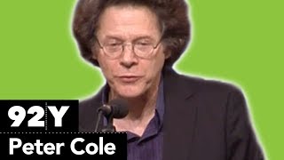 Peter Cole reads from Hymns and Qualms