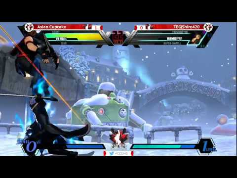 CCGMS UMvC3 LT8 - Asian Cupcake (ZMC) vs TEG Shiro420 (TAS-SKR-HAW)