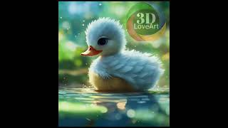 If you want to send a cute duckling avatar video message Instagram 3DLoveArt send a message 🕊️🕊️