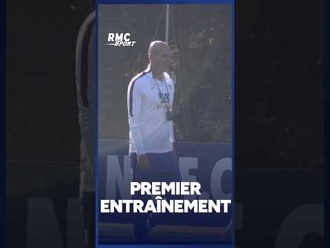 Équipe de France : les premières images de Zidane à l'entraînement